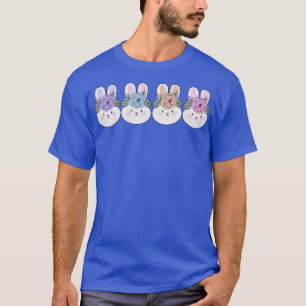 Cute Easter Bunnies Friends  T-Shirt