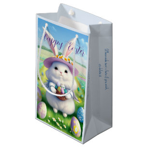 Cute Easter Bunny 01 Small Gift Bag