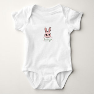 Cute Easter Bunny Baby Bodysuit