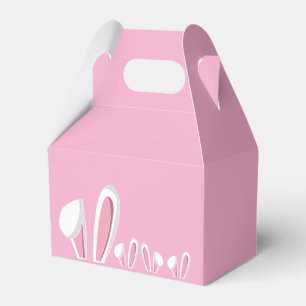 Cute Easter Bunny Ears Favour Box