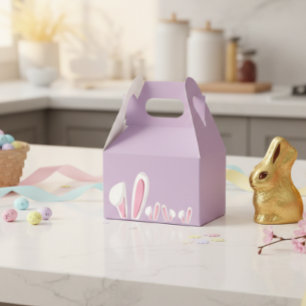 Cute Easter Bunny Ears Favour Box