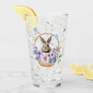 cute Easter bunny Holiday  Glass