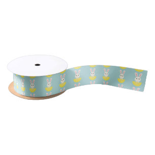 Cute Easter Bunny I Satin Ribbon