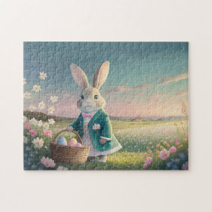 Cute Easter bunny  Jigsaw Puzzle