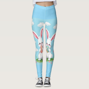 Cute Easter Bunny Leggings – Fun Spring De