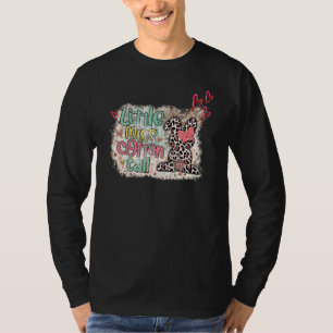 Cute Easter Bunny Little Miss Cotton Tail Girls Ea T-Shirt