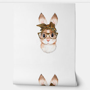 Cute Easter Bunny Mom Easter Leopard Year of The R Wallpaper