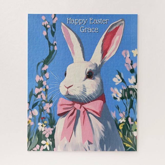 Cute Easter Bunny Puzzle (Vertical)