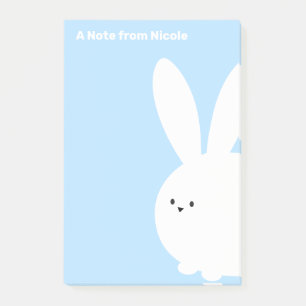 Cute Easter Bunny Rabbit Post-it Notes