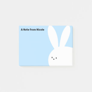 Cute Easter Bunny Rabbit Post-it Notes