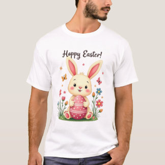 Cute Easter Bunny T-Shirt – Spring Egg Design