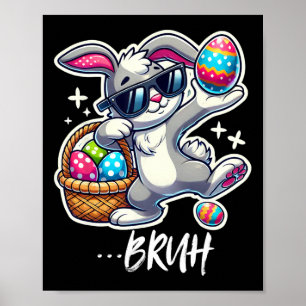 Cute Easter Bunny Tee Adorable Rabbit Shirt For Bo Poster