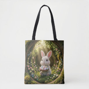 Cute Easter Bunny Tote Bag