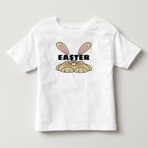 Cute Easter Bunny Typography Toddler T-Shirt
