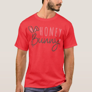 Cute Easter Bunny Vintage Happy Easter Honey Bunny T-Shirt