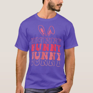 Cute Easter Bunny Vintage Happy Easter Hunny Bunny T-Shirt