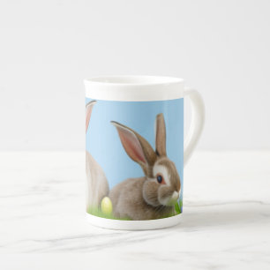 Cute Easter Bunnyfor a positive mood Bone China Mug
