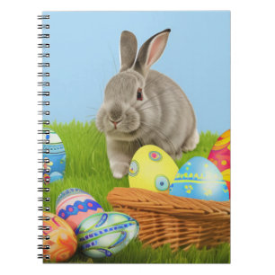 Cute Easter Bunnyfor a positive mood Notebook