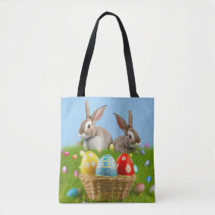 Cute Easter Bunnyfor a positive mood Tote Bag
