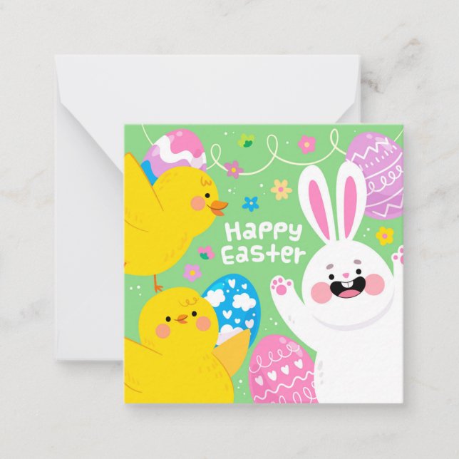Cute Easter Card (Front)