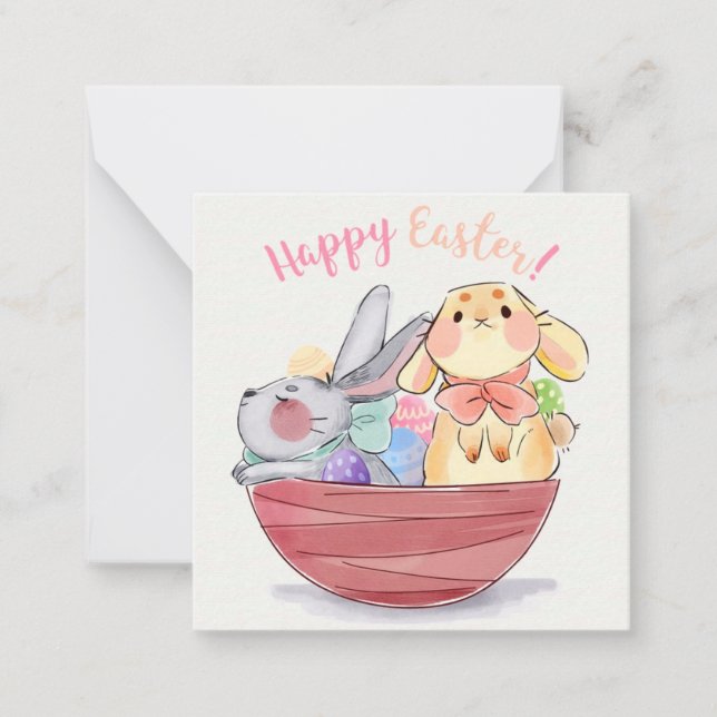 Cute Easter Card (Front)