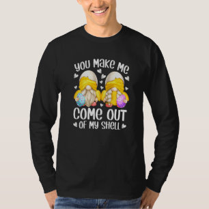 Cute Easter Chick Gnome Saying For Women And Funny T-Shirt