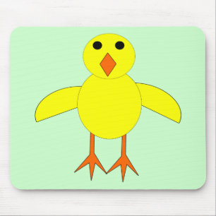 Cute Easter Chick Mousepad