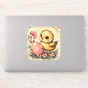 Cute Easter Chick Sticker