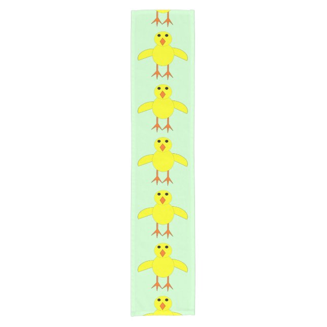 Cute Easter Chick Table Runner (Front)