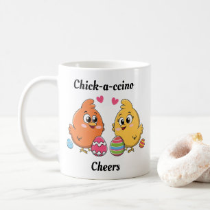 Cute Easter Chickens Coffee Mug