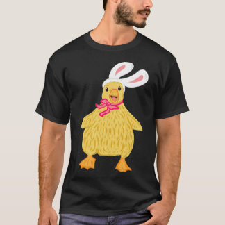 Cute Easter Duckling Gifts Funny Duck Egg black la T-Shirt