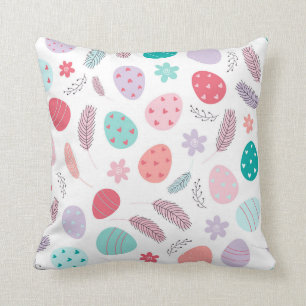 Cute Easter Egg Decoration, Easter Seamless Gift Cushion