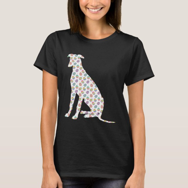 Cute Easter Egg Greyhound  Easter Day 2023 T-Shirt (Front)