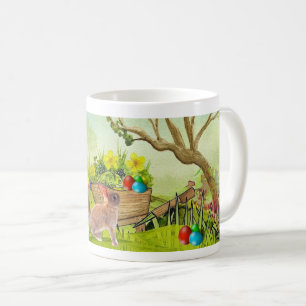 Cute Easter Egg Hunt Holiday Coffee Mug