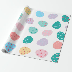 Cute Easter Egg, Men Women Kids, Easter Holiday Wrapping Paper