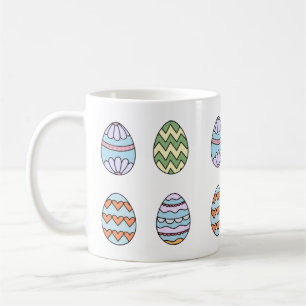 Cute Easter Eggs Mug style 2