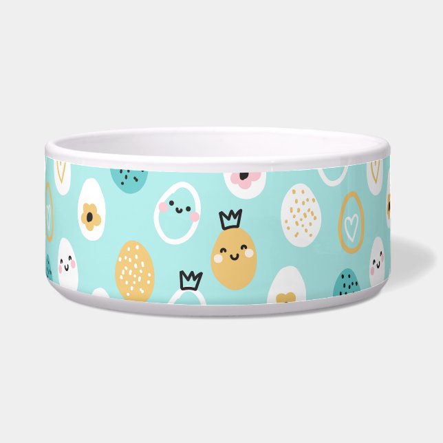 Cute Easter Eggs Pattern Kawaii Pastel Eggs  (Front)