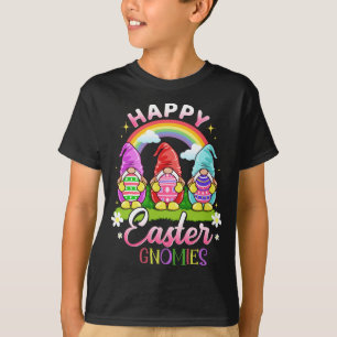 Cute Easter Gnomes Happy Easter Gnomies T-Shirt