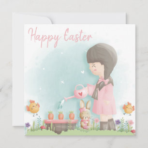 Cute Easter Holiday Card