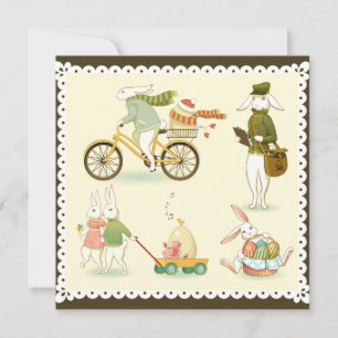 Cute Easter Holiday Card