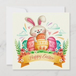 Cute Easter Holiday Card