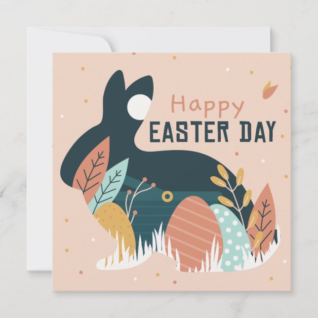 Cute Easter Holiday Card (Front)