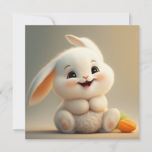 Cute Easter Holiday Card (Front)