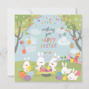 Cute Easter Holiday Card