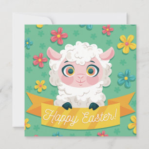 Cute Easter Holiday Card