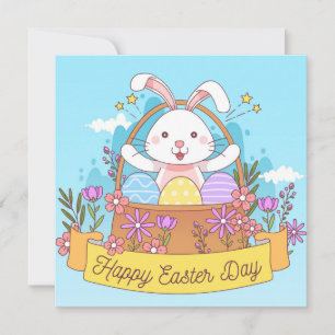 Cute Easter Holiday Card