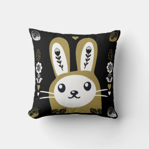 Cute Easter Holiday Rabbit Cushion