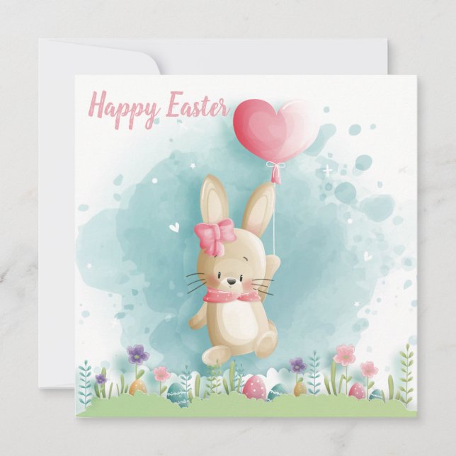 Cute Easter Invitation (Front)