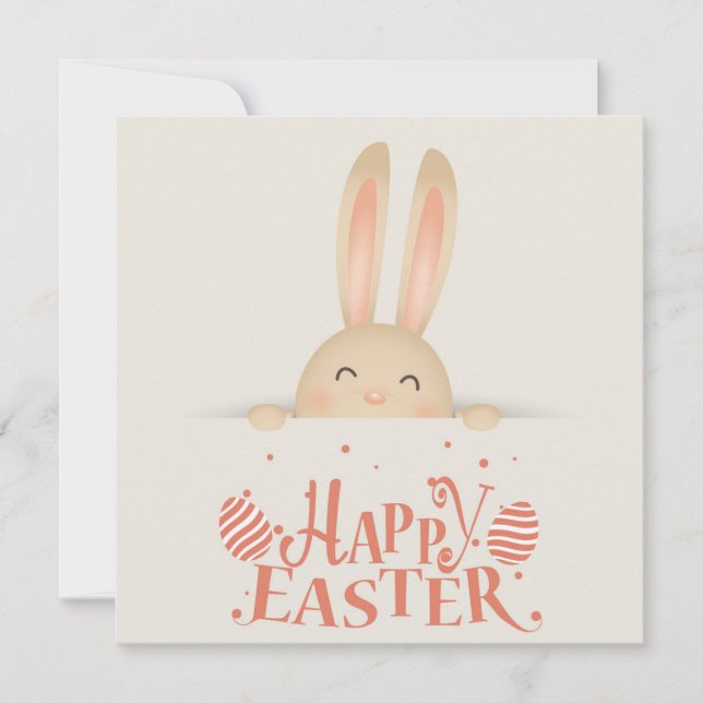 Cute Easter Invitation (Front)