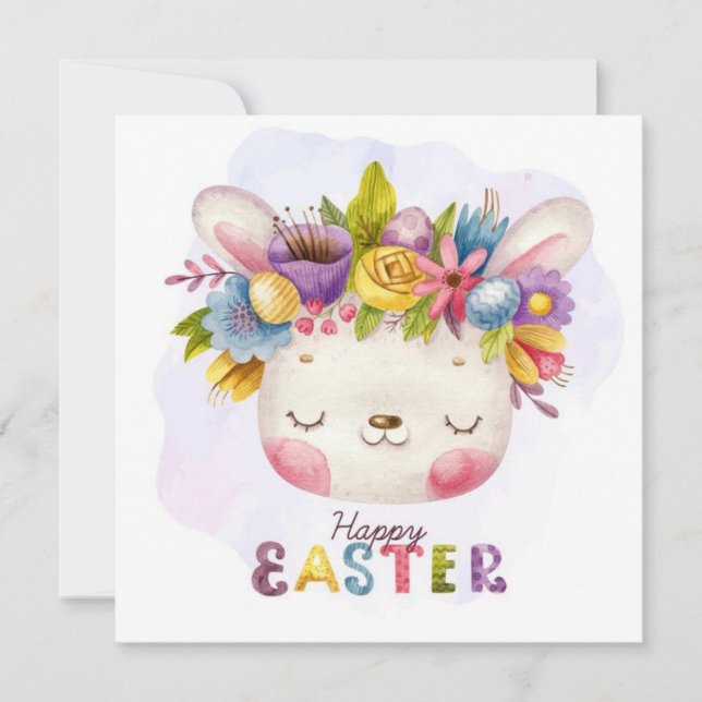 Cute Easter Invitation (Front)